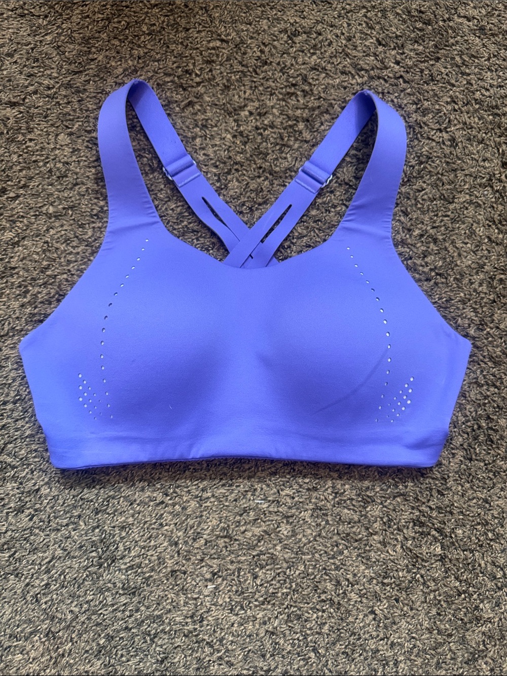 lululemon Air Support Bra in lavender